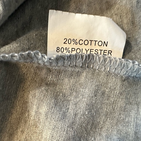 Women’s Suri Lace Sleeve Top- Gray | Size XL - Picture 5 of 7